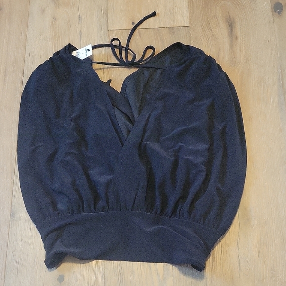NWT Express Black Top Size XL - Picture 1 of 4